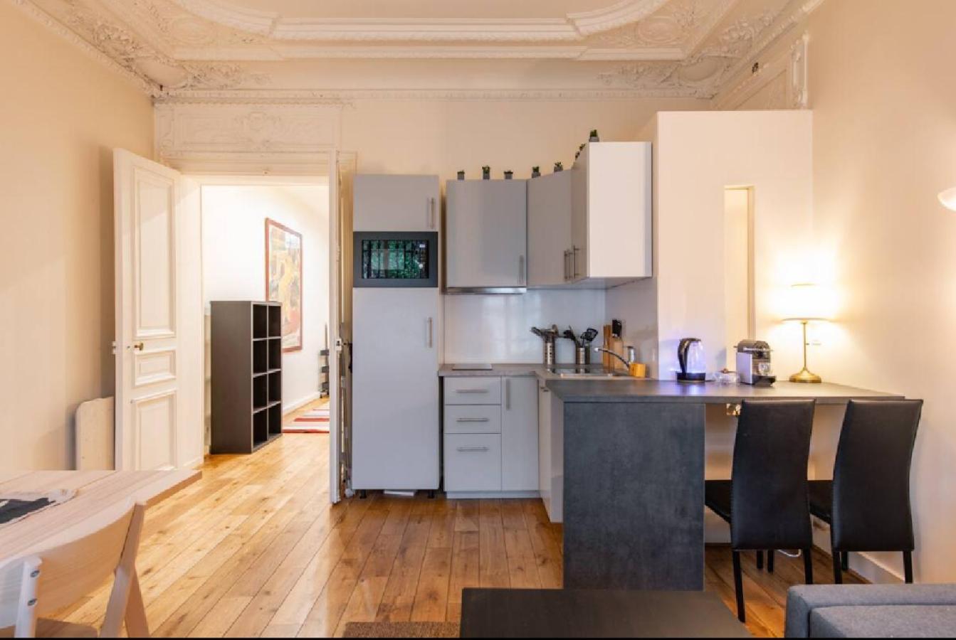 Geranimus Morland : Hearth Of Paris Appartement Buitenkant foto